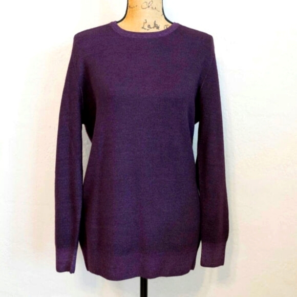 Cellini 100% Virgin Wool Men's Long Sleeve Sweater Size 52 Made in Italy - Picture 1 of 7
